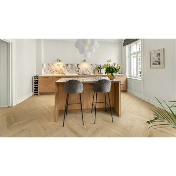 SPC vinilinė grindų danga Solen Chevron 2.5 mm Valley Oak