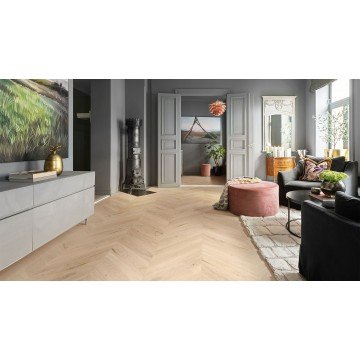 SPC vinilinė grindų danga Solen Chevron 2.5 mm Upland Oak