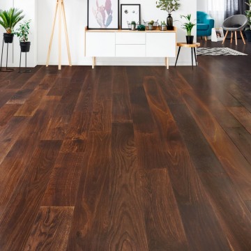 Parketlentės Design Parquet Cacao Ąžuolas 12x145 mm Rūkytas