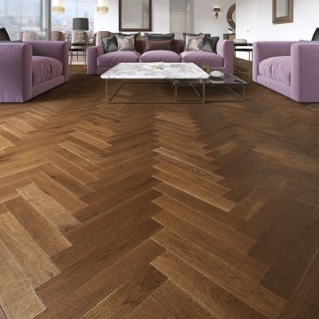 Parketas angliška eglutė Design Parquet Château Ąžuolas Rustic/Campagne 12x90x500, 14x90x500 mm
