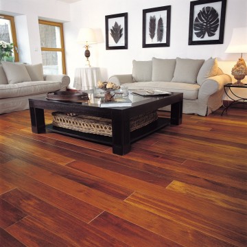 Parketlentės Design Parquet Exotic Merbau 14x90 mm Neapdirbtas