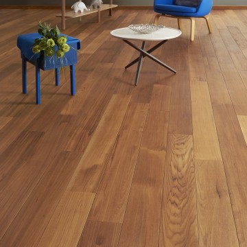 Parketlentės Design Parquet Exotic Tikmedis 14x90, 14x120 mm Neapdirbtas