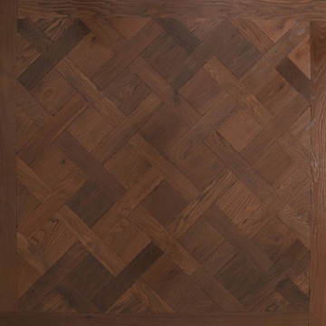 Versalio parketo panelė Design Parquet Versailles Expresso Ąžuolas Prime/Rustic 15x800x800 mm Matinis lakas