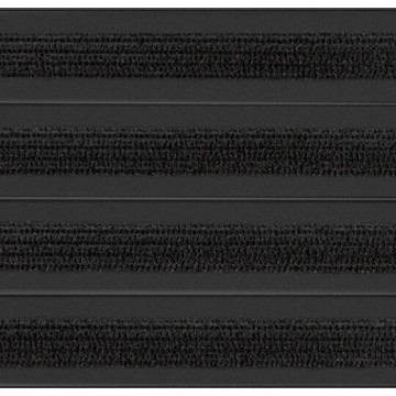 Forbo Nuway Tuftiguard Anodised Black Charcoal Wiper Closed 166529