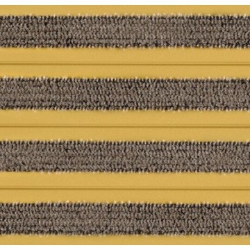 Forbo Nuway Tuftiguard Anodised Gold Classic Grey Wiper Closed 214665