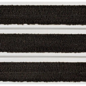 Forbo Nuway Tuftiguard Design Charcoal Double Wiper Closed 99599