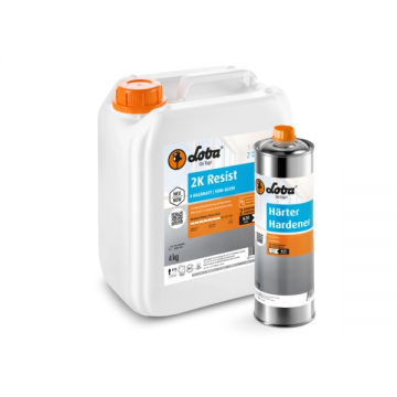 LOBA 2K Resist two-component water-based parquet lacquer, 5 kg