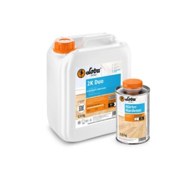 LOBA 2K Duo two-component water-based parquet lacquer, semi-gloss, 5 kg