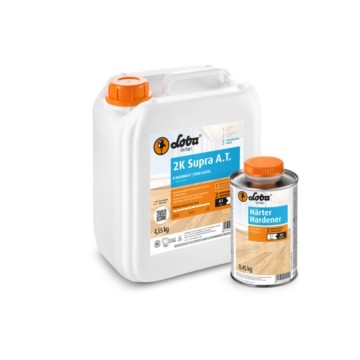 LOBA 2K Supra A.T. ceramic-reinforced parquet lacquer, semi-gloss, 5 kg
