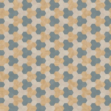 Vinilinės grindys Moduleo Moods Hexagon Cluster 624