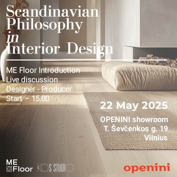 Lunch&Learn: Scandinavian Philosophy in Interior Design
