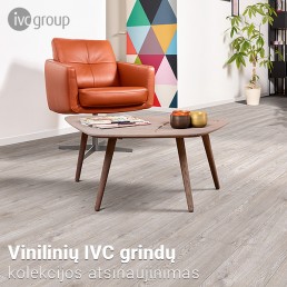Vinilinių IVC grindų kolekcijos atsinaujinimas