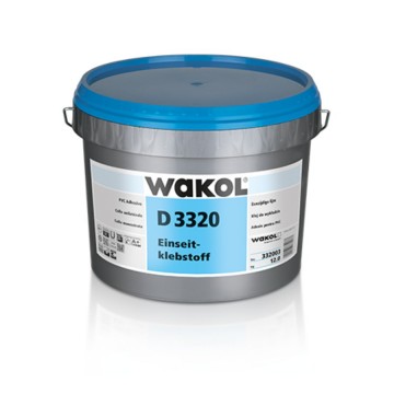 WAKOL D 3320 dispersiniai klijai LVT, PVC ir gumai, 12 kg