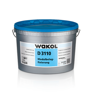 WAKOL D 3110 modulinių dangų fiksavimo klijai, 11 kg