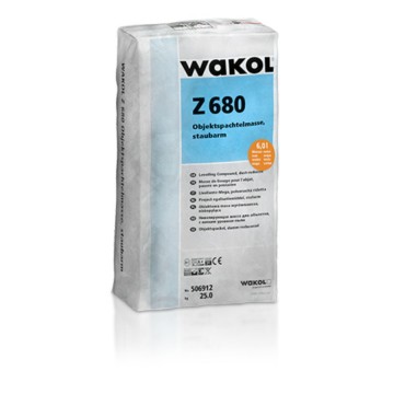 WAKOL Z 680 išlyginamasis mišinys, mažai dulkantis, 25 kg