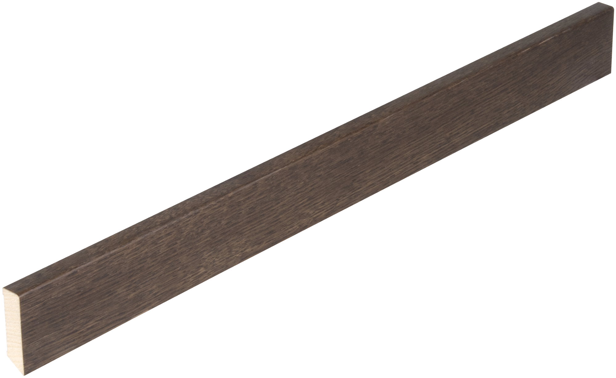 Skirtings veneered, Smoked Oak / Brazilian Brown
16x58x2400mm
matching Smoked Oak Live Natural oiled surfaces
and Oak Brazilian Brown