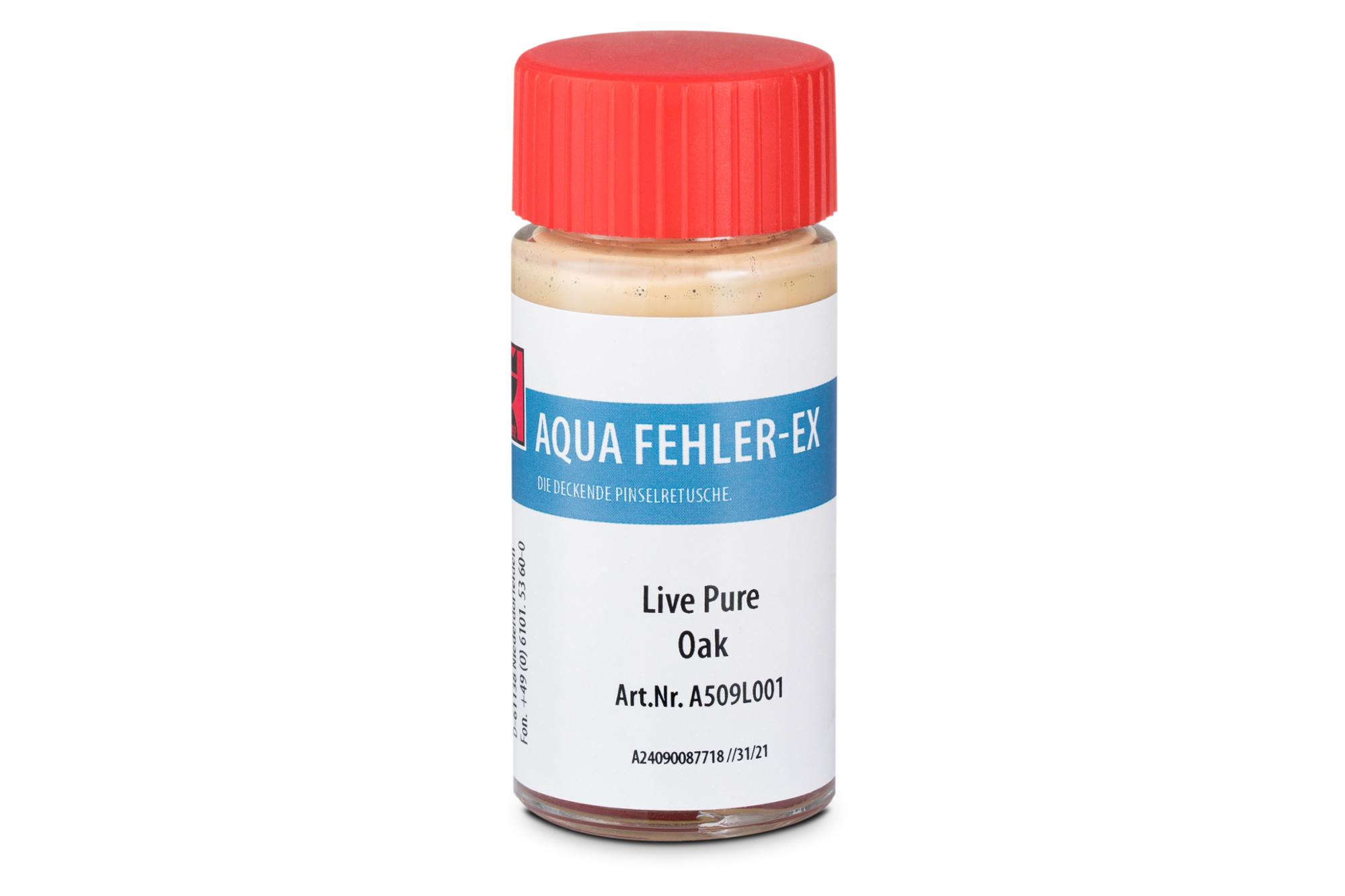 BOEN repair lacquer Live Pure Oak (28ml) For the partial repair of Live Pure surfaces. 28ml water-based lacquer, bottle with small brush.