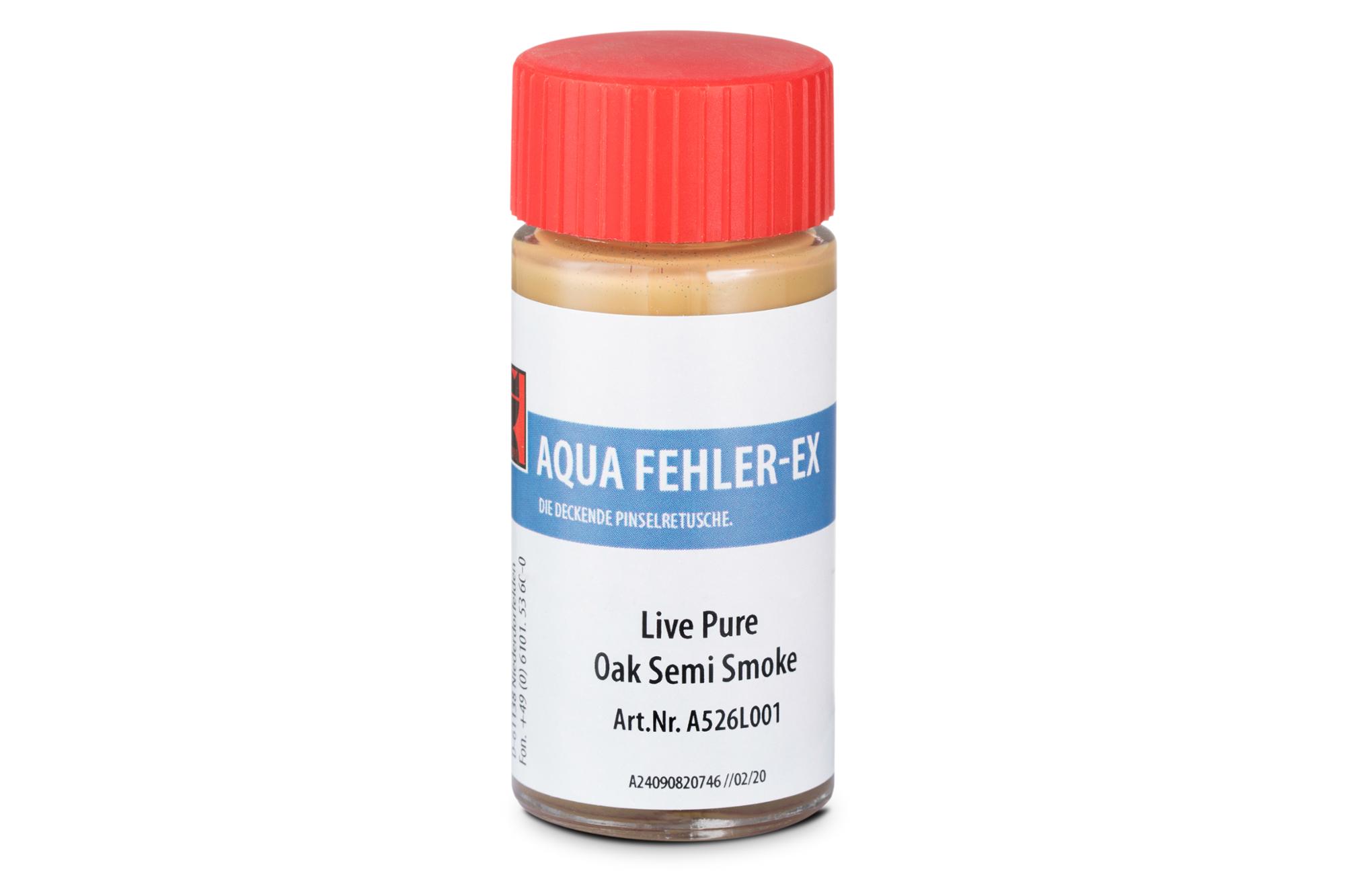 BOEN repair lacquer Live Pure Oak Semi Smoked (28ml) For the partial repair of Live Pure surfaces. 28ml water-based lacquer, bottle with small brush. 